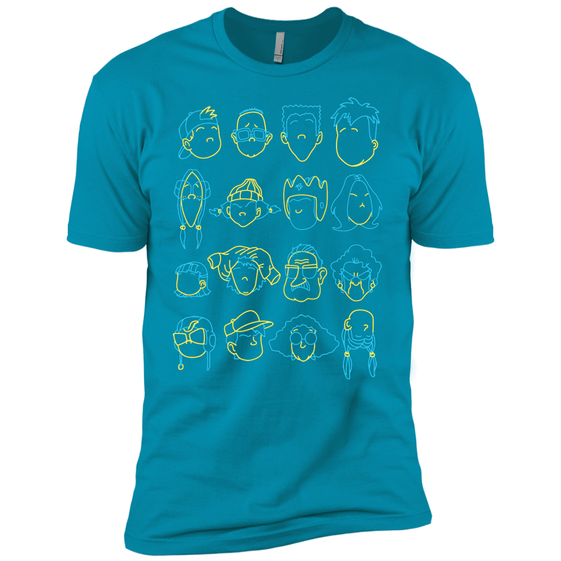 T-Shirts Turquoise / YXS RECESS Boys Premium T-Shirt
