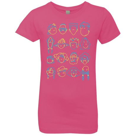 T-Shirts Hot Pink / YXS RECESS Girls Premium T-Shirt