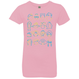 T-Shirts Light Pink / YXS RECESS Girls Premium T-Shirt