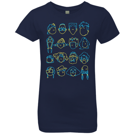 T-Shirts Midnight Navy / YXS RECESS Girls Premium T-Shirt