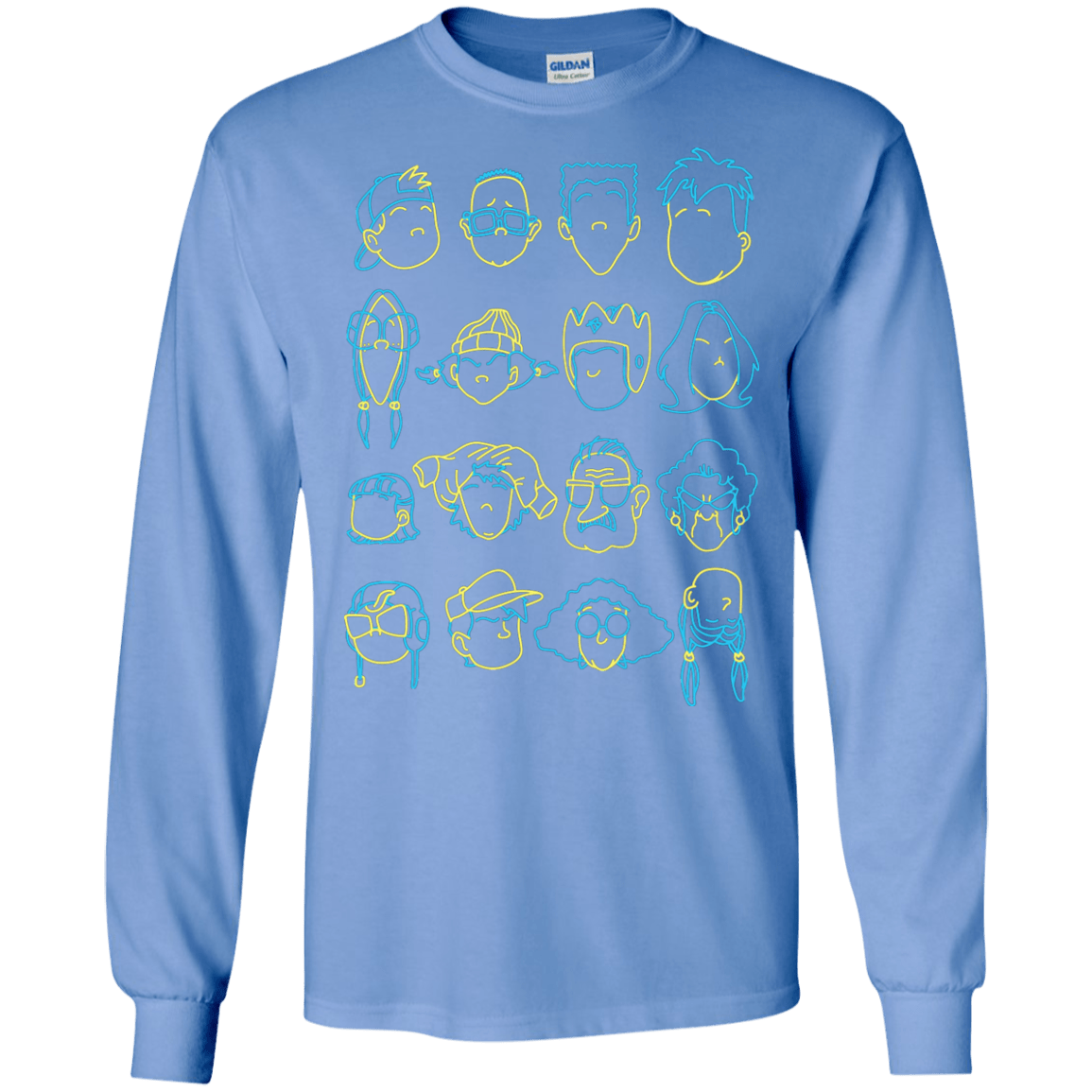 T-Shirts Carolina Blue / S RECESS Men's Long Sleeve T-Shirt