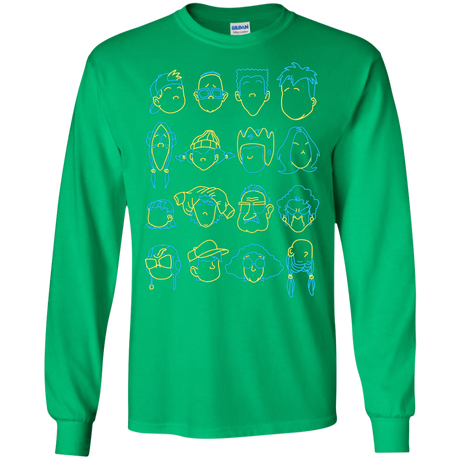 T-Shirts Irish Green / S RECESS Men's Long Sleeve T-Shirt