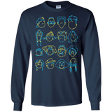 T-Shirts Navy / S RECESS Men's Long Sleeve T-Shirt