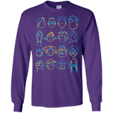 T-Shirts Purple / S RECESS Men's Long Sleeve T-Shirt
