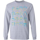 T-Shirts Sport Grey / S RECESS Men's Long Sleeve T-Shirt