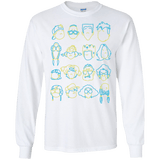 T-Shirts White / S RECESS Men's Long Sleeve T-Shirt