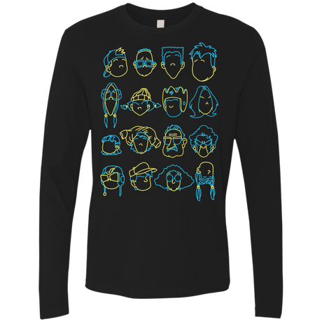 T-Shirts Black / S RECESS Men's Premium Long Sleeve