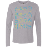 T-Shirts Heather Grey / S RECESS Men's Premium Long Sleeve