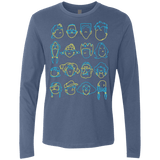 T-Shirts Indigo / S RECESS Men's Premium Long Sleeve