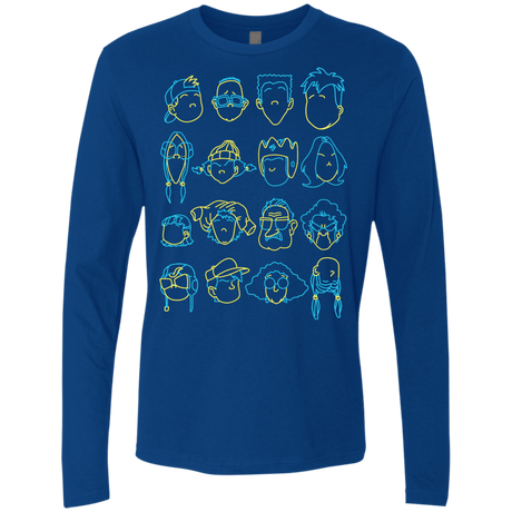 T-Shirts Royal / S RECESS Men's Premium Long Sleeve