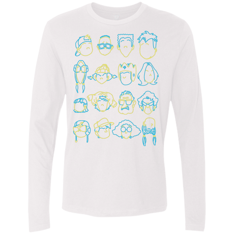 T-Shirts White / S RECESS Men's Premium Long Sleeve