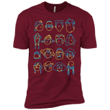T-Shirts Cardinal / X-Small RECESS Men's Premium T-Shirt