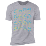 T-Shirts Heather Grey / X-Small RECESS Men's Premium T-Shirt