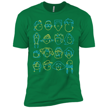 T-Shirts Kelly Green / X-Small RECESS Men's Premium T-Shirt