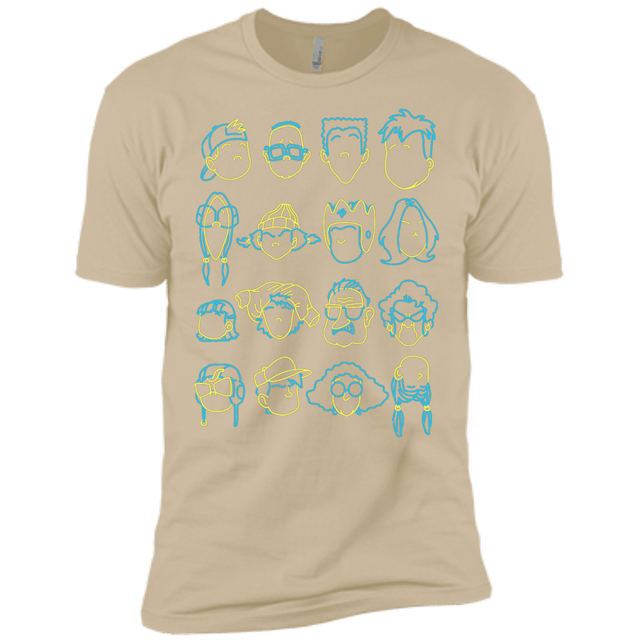 T-Shirts Sand / X-Small RECESS Men's Premium T-Shirt
