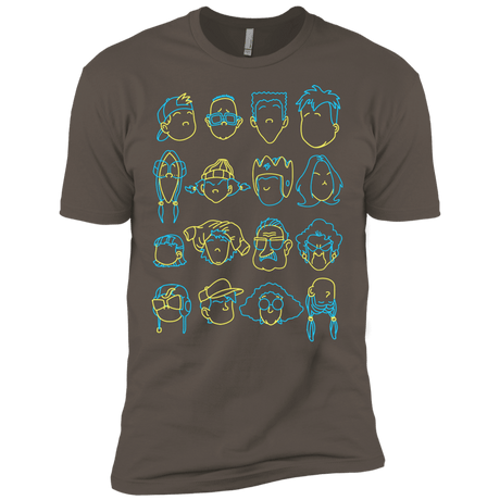 T-Shirts Warm Grey / X-Small RECESS Men's Premium T-Shirt