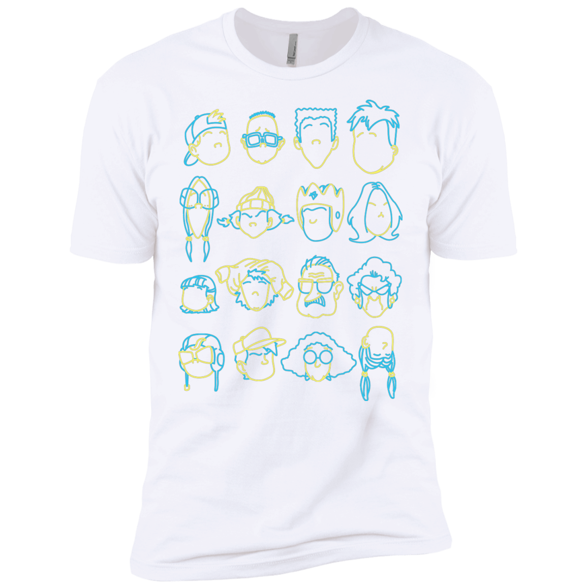 T-Shirts White / X-Small RECESS Men's Premium T-Shirt