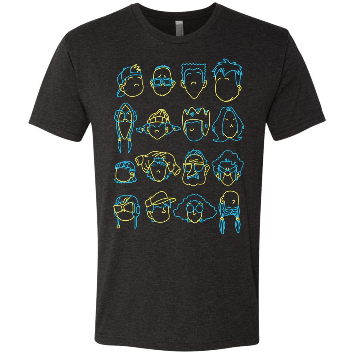 T-Shirts Vintage Black / S RECESS Men's Triblend T-Shirt