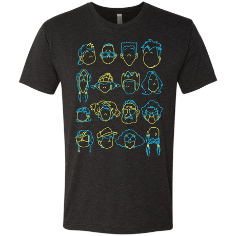 T-Shirts Vintage Black / S RECESS Men's Triblend T-Shirt