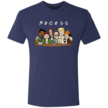 T-Shirts Vintage Navy / S Recess Men's Triblend T-Shirt