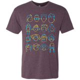 T-Shirts Vintage Purple / S RECESS Men's Triblend T-Shirt