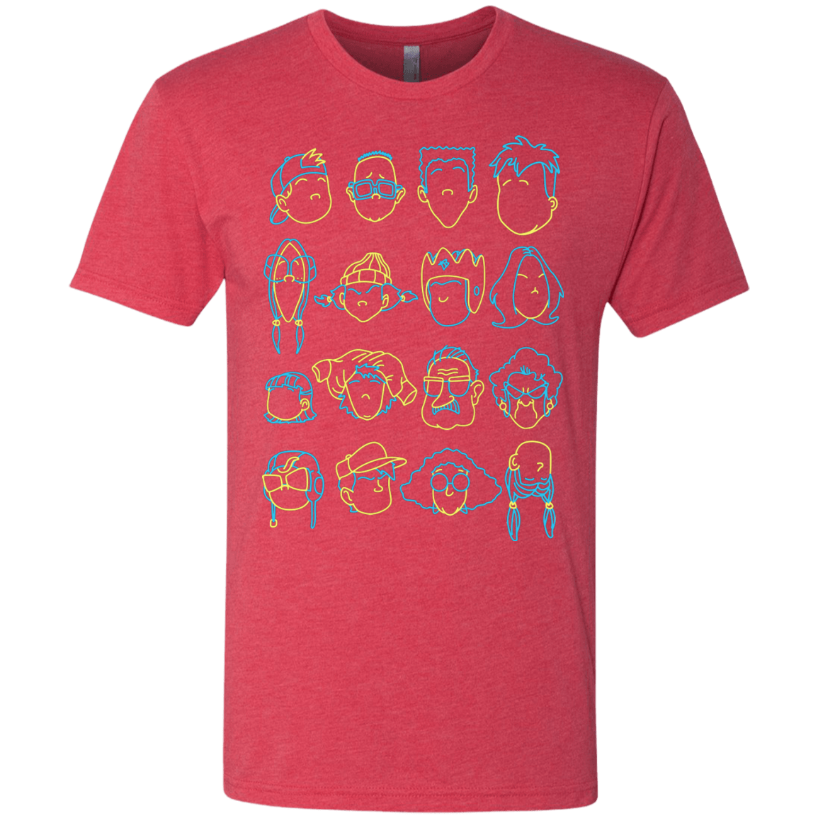 T-Shirts Vintage Red / S RECESS Men's Triblend T-Shirt