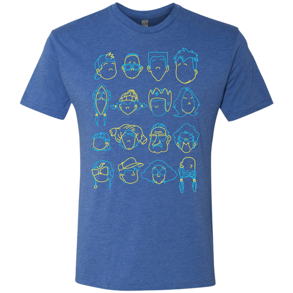 T-Shirts Vintage Royal / S RECESS Men's Triblend T-Shirt