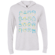 T-Shirts Heather White / X-Small RECESS Triblend Long Sleeve Hoodie Tee
