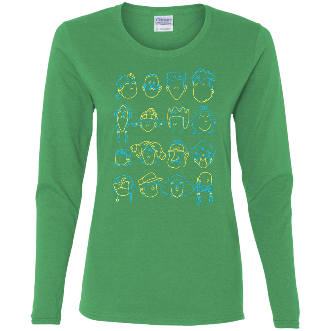 T-Shirts Irish Green / S RECESS Women's Long Sleeve T-Shirt