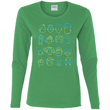 T-Shirts Irish Green / S RECESS Women's Long Sleeve T-Shirt