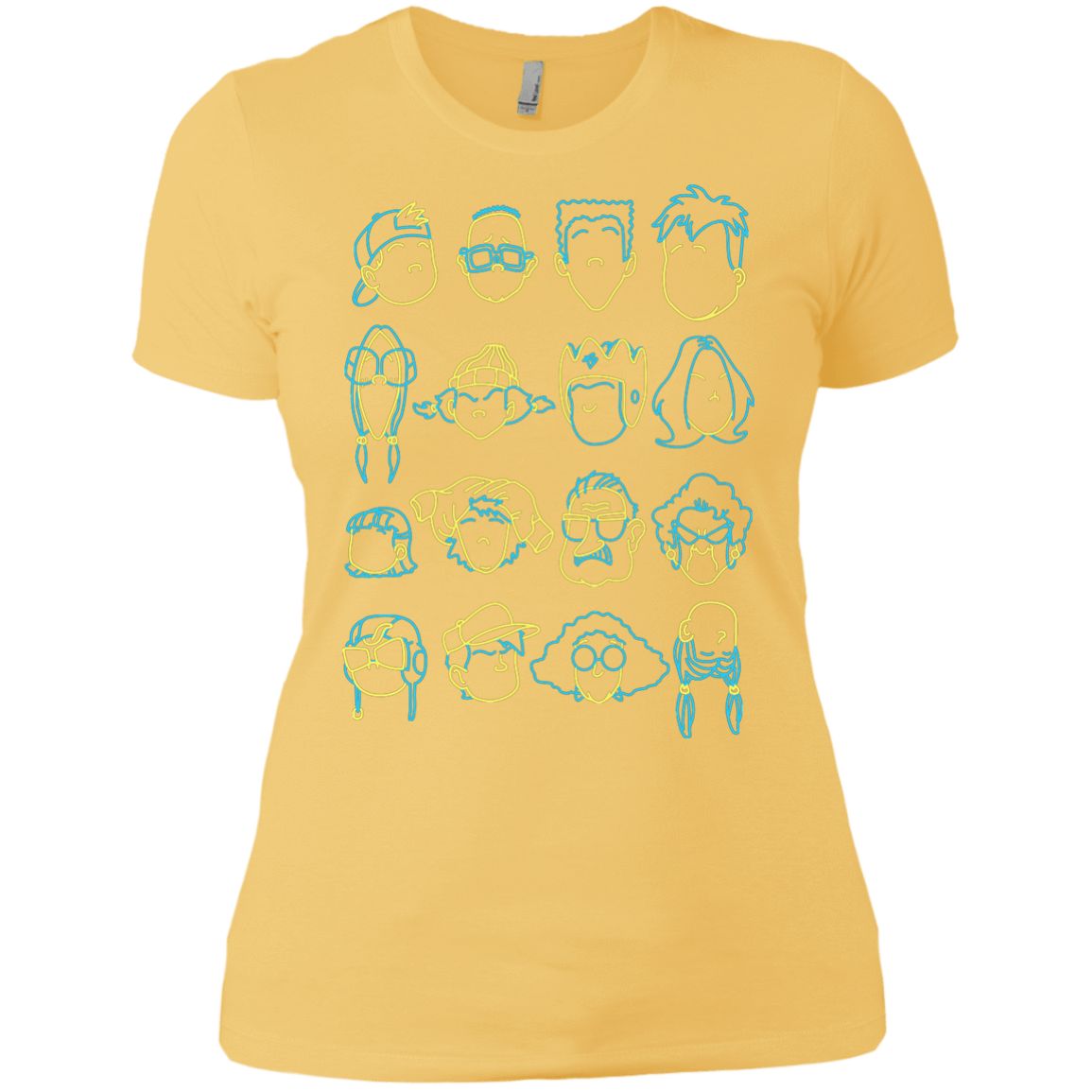 T-Shirts Banana Cream/ / X-Small RECESS Women's Premium T-Shirt