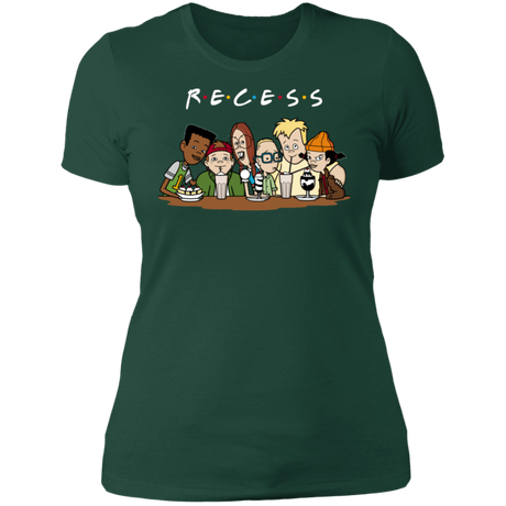 T-Shirts Forest Green / S Recess Women's Premium T-Shirt