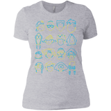 T-Shirts Heather Grey / X-Small RECESS Women's Premium T-Shirt