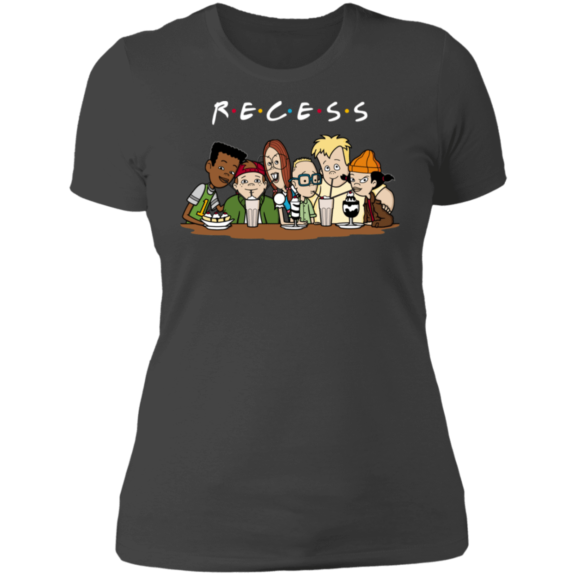T-Shirts Heavy Metal / S Recess Women's Premium T-Shirt