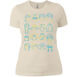 T-Shirts Ivory/ / X-Small RECESS Women's Premium T-Shirt