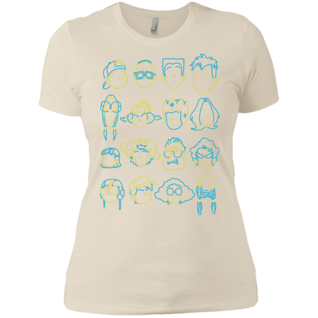 T-Shirts Ivory/ / X-Small RECESS Women's Premium T-Shirt