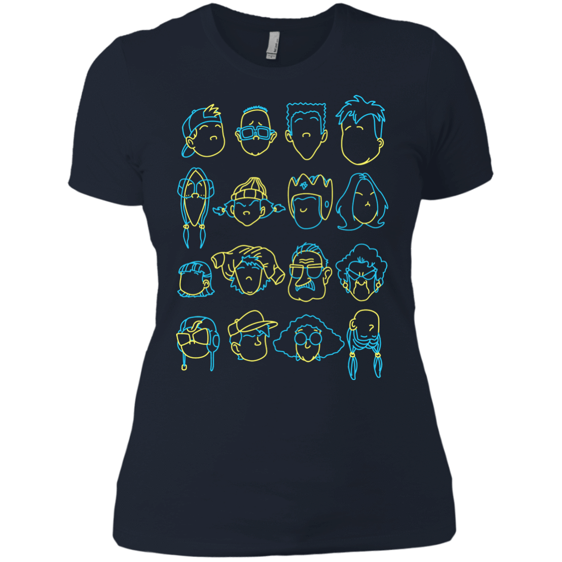 T-Shirts Midnight Navy / X-Small RECESS Women's Premium T-Shirt