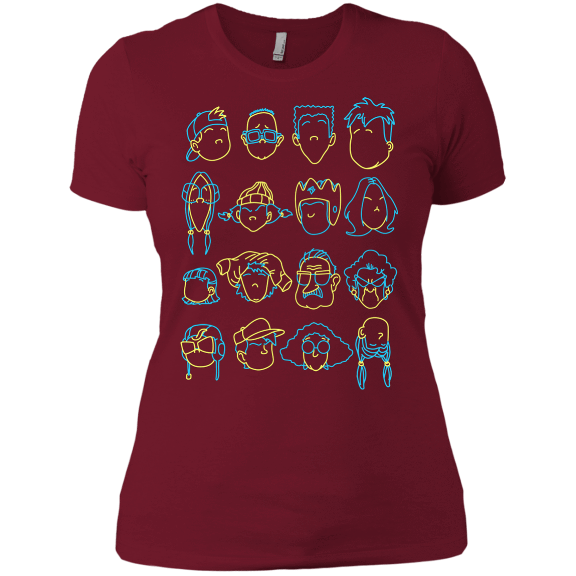 T-Shirts Scarlet / X-Small RECESS Women's Premium T-Shirt