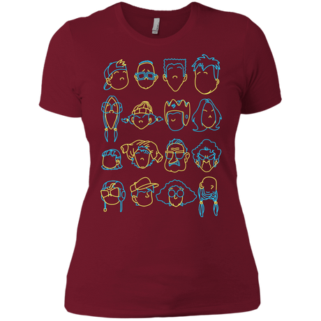 T-Shirts Scarlet / X-Small RECESS Women's Premium T-Shirt