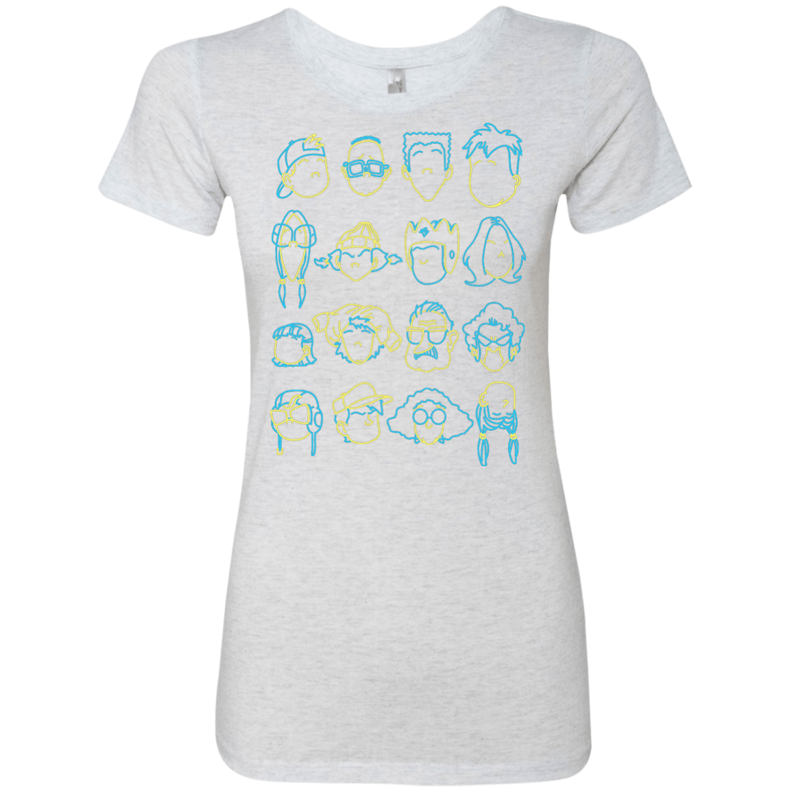 T-Shirts Heather White / S RECESS Women's Triblend T-Shirt