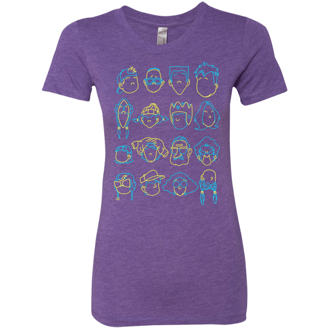 T-Shirts Purple Rush / S RECESS Women's Triblend T-Shirt