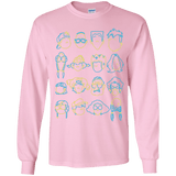 T-Shirts Light Pink / YS RECESS Youth Long Sleeve T-Shirt