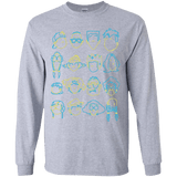 T-Shirts Sport Grey / YS RECESS Youth Long Sleeve T-Shirt