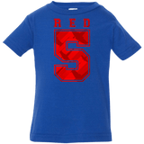 T-Shirts Royal / 6 Months Red 5 Infant PremiumT-Shirt
