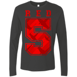 T-Shirts Heavy Metal / Small Red 5 Men's Premium Long Sleeve