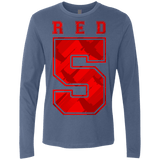 T-Shirts Indigo / Small Red 5 Men's Premium Long Sleeve
