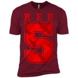 T-Shirts Cardinal / X-Small Red 5 Men's Premium T-Shirt