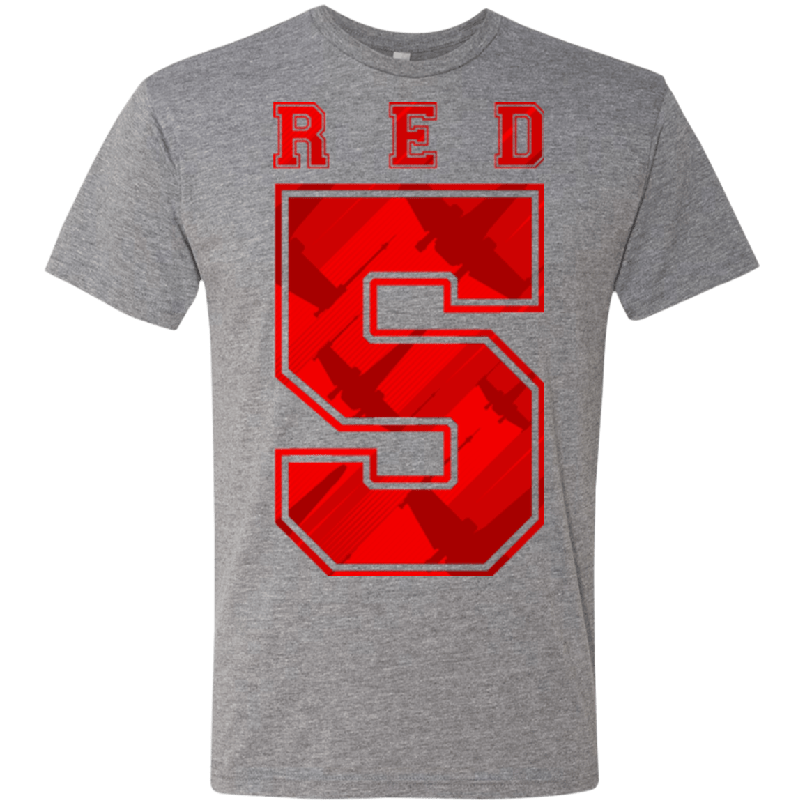 T-Shirts Premium Heather / Small Red 5 Men's Triblend T-Shirt