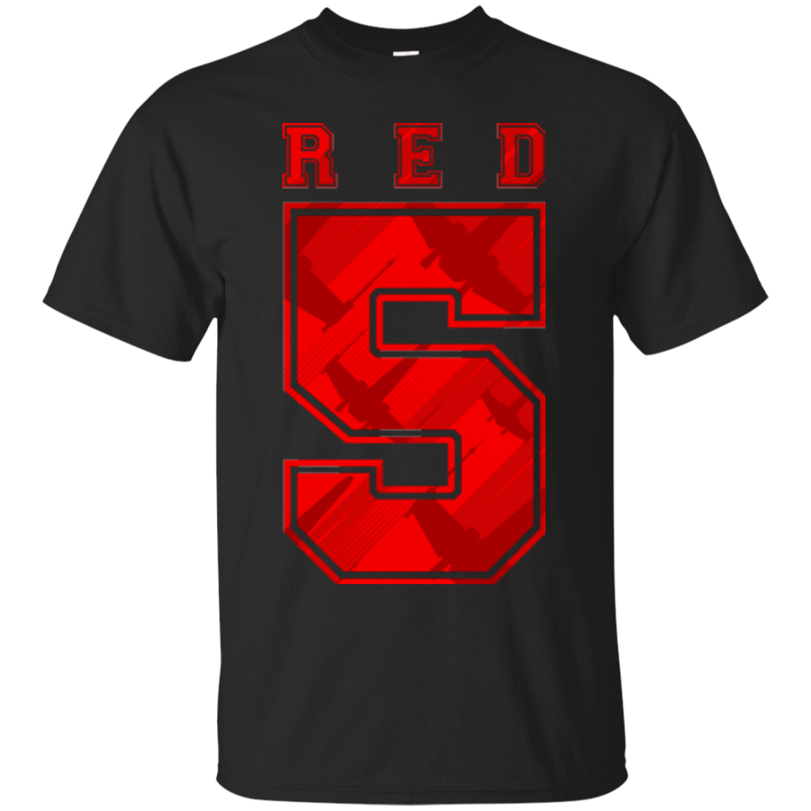 T-Shirts Black / Small Red 5 T-Shirt