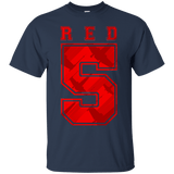 T-Shirts Navy / Small Red 5 T-Shirt